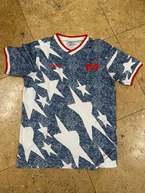 Adidas USA Retro “denim” Away Jersey 1994 FIFA World Cup